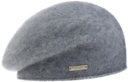Beret Baskijski z Kaszmirem Yasola by Seeberger, szary,