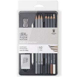 Winsor & Newton, Zestaw do szkicowania, 10 elem.