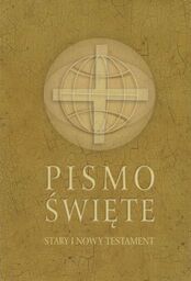 Biblia Poznańska Stary i Nowy Testament B5 beżowe