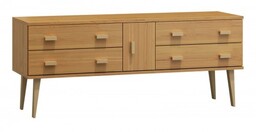 Komoda sosnowa drewniana Venuci nr4 135 cm 2s