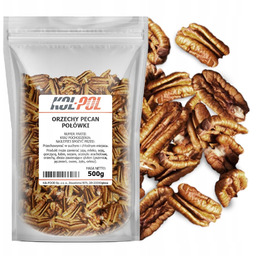 ORZECHY PECAN 500g Pekan orzech naturalne świeże wysoka