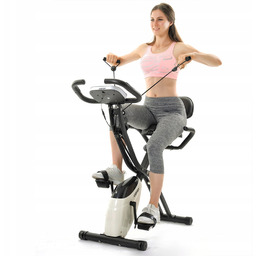 Merax X-Bike Składany rower treningowy MS038615- biały