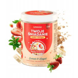Zdrowe proteinowe Śniadanie Owsianka i Kolagen na Śniadanie