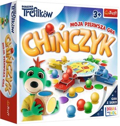 Trefl Gra planszowa Rodzina Treflików Chińczyk moja pierwsza