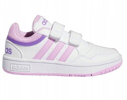 Buty Dziecięce Adidas Hoops If5319 Na Rzepy 28,5