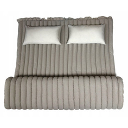 Materac z łuską gryki 140x200 plus 2 poduszki