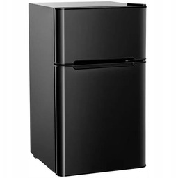 Lodówka 90 L dwudrzwiowa z zamrażalnikiem Chłodziarka mała