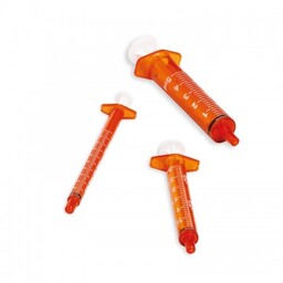 SOL-M 3 ml Strzykawka doustna bursztynowa do leków