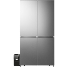 HISENSE Lodówka RQ758N4SBSE MD No frost Side by