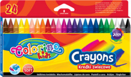 Colorino - Kredki świecowe 24 kolory