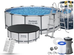 Basen Bestway 396x122 Ogrodowy Stelażowy 5618W