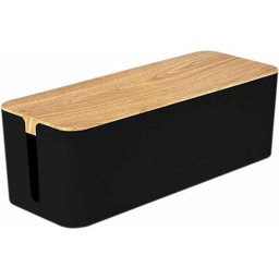 MOZOS Pojemnik na kable i listwy zasilające KBO-BK-WOOD