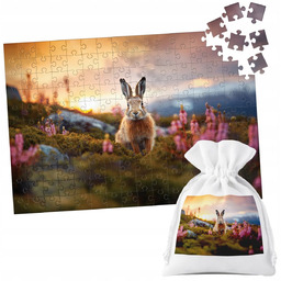 PUZZLE TRADYCYJNE - ZWIERZĘTA KRÓLIK - 252EL