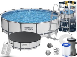 Basen Bestway 457x107 Ogrodowy Stelażowy 56488