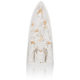 Szopka bożonarodzeniowa oświetlana