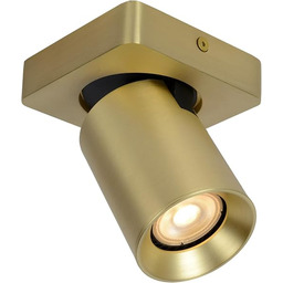 Lucide Lampa Nigel, aluminium, 5 W, matowe złoto/mosiądz