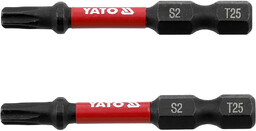Yato BITY UDAROWE 1/4"X50 MM T25 2 SZT