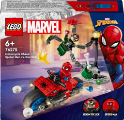LEGO - Super Heroes Pościg na motocyklu: Spider-Man