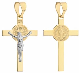 Złoty Krzyżyk Benedyktyński pr 585