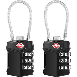 Blendura Kłódka Kombinacyjna TSA z 3-Cyfrowym Zamkiem