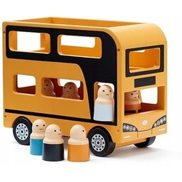 Drewniany Autobus piętrowy Aiden Kids Concept 2+