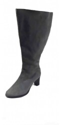 skórzane KOZAKI szeroka cholewka aż 46 cm 39