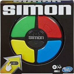 Hasbro E9383 Simon Spiel, elektroniczna gra zapamiętywania