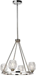 Żyrandol lampa designerska RUBIN FE/RUBIN4 - Elstead