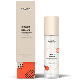 Resibo, Peace Maker, lekka emulsja nawilżająco-łagodząca do twarzy,