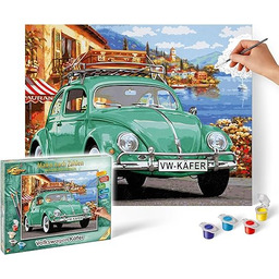 Schipper 609130912 Malowanie według numerów Volkswagen Beetle obrazy