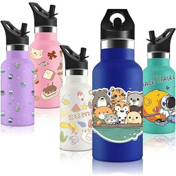 Vikastar Termos ze słomką, termos dla dzieci 350