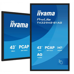 Monitor Interaktywny Iiyama Prolite T4329AS-B1AG 43" 4K Va