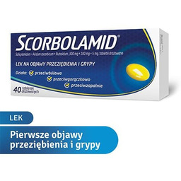 Scorbolamid, 40 tabletek drażowanych