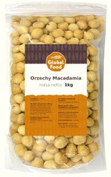 ORZECHY MAKADAMIA ORZECH MACADAMIA GLOBAL FOOD 1kg 1000g