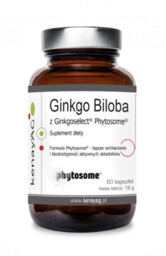 Kenay Ginkgo Biloba z Ginkgoselect Plus Indena Phytosome