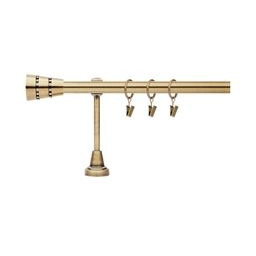 Karnisz pojedynczy Jonker 19 mm 240 cm antyk
