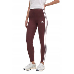 LEGGINSY getry ADIDAS Essentials JC5575 bawełniane bordowe S