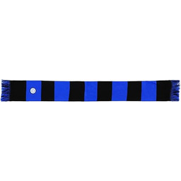 ZeroPlayer Inter szal komin z logo, w paski,
