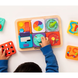Modułowa tablica sensoryczna 6w1 Play Tab Fat Brain