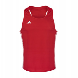 Koszulka bokserska Adidas Boxing Top XL czerwona