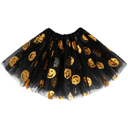 Spódniczka tutu Dynia na Halloween czarna - 30