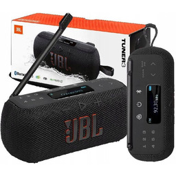 Jbl Tuner 3 Czarny /głośnik Przenośny Radio Dab