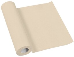 Bieżnik papierowy beżowy Airlaid, 0,4 x 24m
