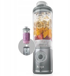 Blender przenośny Ninja Blast Max BC251EULD bezprzewodowy srebrny