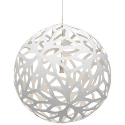 david trubridge - Floral Lampa Wisząca Ø120 Biała