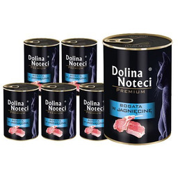 DOLINA NOTECI Premium Bogata w jagnięcinę dla kotów