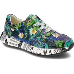 Zielone Sneakersy Laura Vita Stylowe Obuwie Damskie