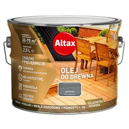 Olej do drewna 2,5 l antracyt Altax