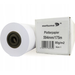 Papier do plotera i ksero w rolce 80g