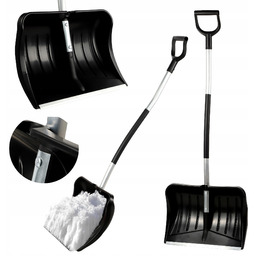 Łopata Do Śniegu Odśnieżania Aluminiowa Zgarniacz Ręczny Szufla